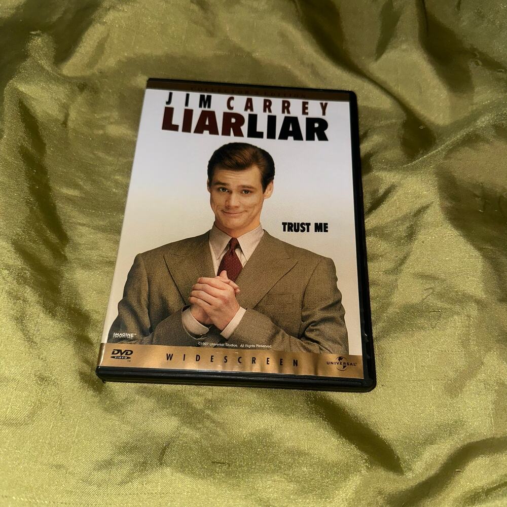 Liar Liar DVD Widescreen Jim Carrey Comedy Movie Universal